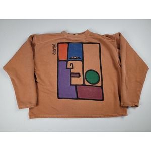 Vintage Carrie Disrud Abstract Geometric Art Portrait Surrealism Small